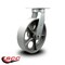 Service Caster 10'' Extra Heavy Duty Semi Steel Cast Iron Wheel Swivel Top Plate Caster CRAN-SCC-KP92S1030-SSR - alternate 4